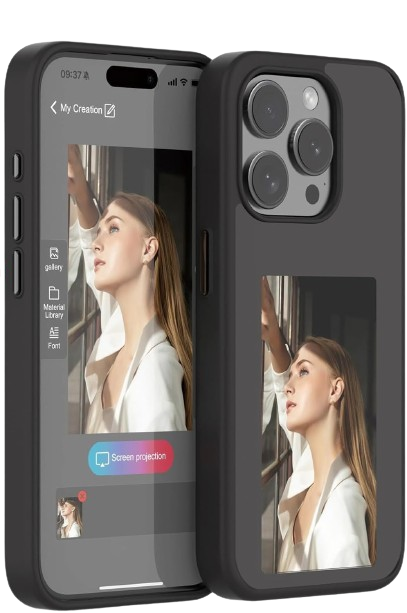 The Original E-ink screen phone case